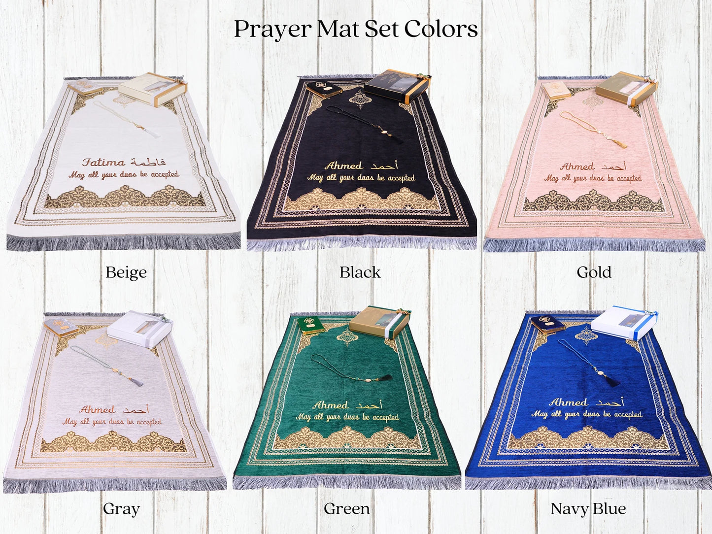 Luxury Janamaz – Soft & Elegant Islamic Prayer Mat